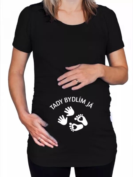 Divja Tričko - Těhotenské - Tady bydlím já