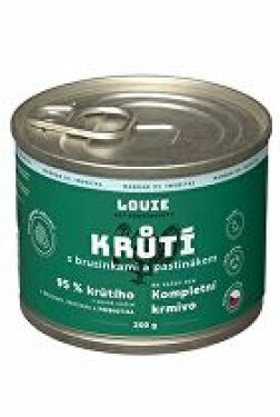 Louie Dog konz. Krůtí s brus.pastinák,prebiotiky 200g