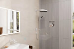 HANSGROHE - Rainfinity Set sprchové hlavice, tyče a hadice, 3 proudy, EcoSmart, matná bílá 28746700