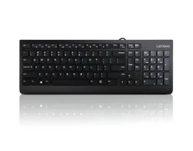 Lenovo 300 černá / Drátová klávesnice / US layout / 1x USB-A (GX30M39655)