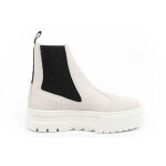 Dámské kotníkové boty Mayze Chelsea Suede W 382829 02 Ecru s černou - Puma ecru-černá 40
