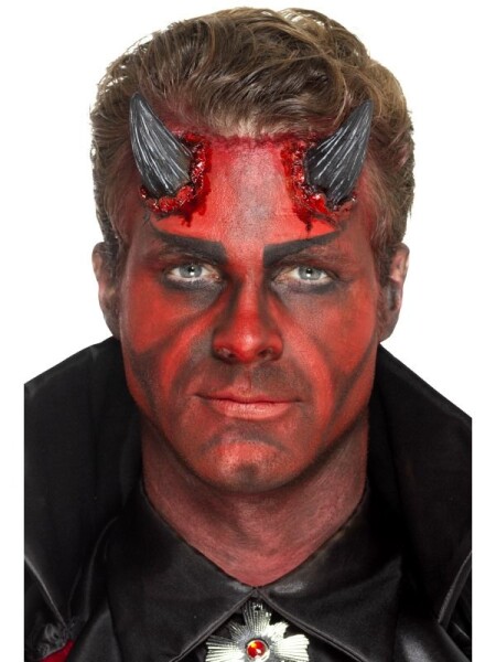 Smiffys.com Rohy - čertí profi černé