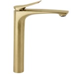 REA - Umyvadlová baterie PREMIUM Vision Brush Gold vysoká REA-B6731