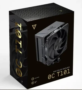 Modecom Volcano 0C T101 černá / Chladič CPU / 4x heatpipe / 120mm větrák PWM / TDP 190W (MC-C-T101-AS0-B)