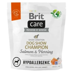 Brit Care Hypoallergenic Dog Show Champion Salmon & Herring 1 kg