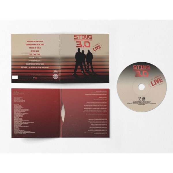 3.0 Live - CD - Sting