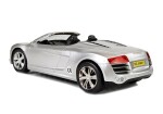 Mamido Natahovací autíčko kabriolet 1:18 stříbrné