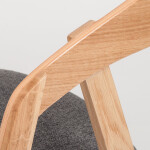 STIMA Jídelní židle křesílko GURU XL látka - DUB