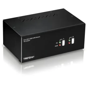TRENDnet TK-232DV / KVM switch / 2-Port / DVI-I / USB Hub / Audio (TK-232DV)