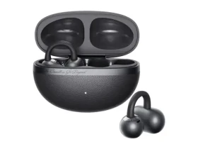 QCY Crossky C50 šedá / Bezdrátová sluchátka s mikrofonem / Bluetooth 6.0 / IPX5 / dobíjecí box (C50 grey)