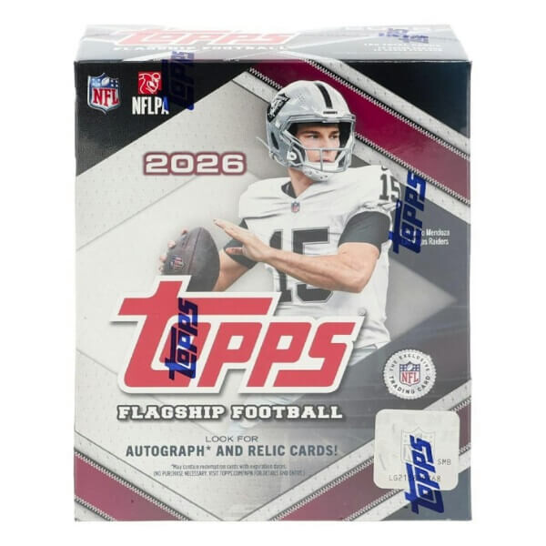 2026 Topps Flagship Football Mega Box - karty NFL