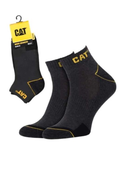 Cat Socks SS 3 PACK černé