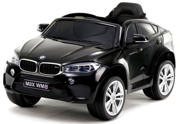 Mamido Elektrické autíčko BMW X6 M lakované černé
