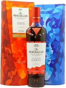 Macallan A Night on Earth In Scotland Release 2022 / Whisky / Single malt / 43% / 0,7 l / Speyside (5010314311971)