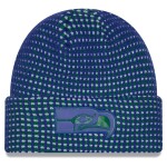 New Era Pánská zimní čepice Seattle Seahawks NFL 2026 Sideline Cold Weather Throwback Cuffed