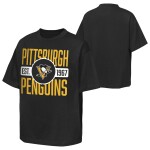 Outerstuff Dětské tričko Pittsburgh Penguins NHL Shot Speed Short Sleeve Elevated Velikost: Dětské L (158 – 164)