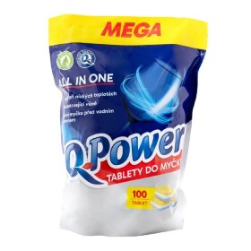 Q-Power tablety do myčky All in One 100 ks