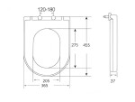 Kielle - WC sedátko, Softclose, EasyLock, bílá 30401030