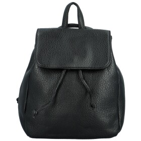 Trendy dámský koženkový kabelko-batoh Amitta new, černý