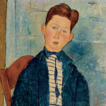 Nástěnný kalendář poznámkový 2027 Notique Amedeo Modigliani, 30 x 30 cm