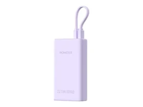 Romoss PHA10 10000mAh fialová / Powerbanka / 22.5W / USB-C + kabel (PHA10-151-8333H)