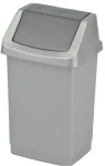 Curver Click-It Odpadkový koš 9 l stříbrná (174988)