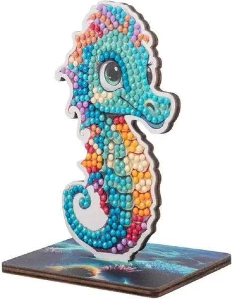 CRYSTAL ART Diamantové malování Oceán: Mořský koník