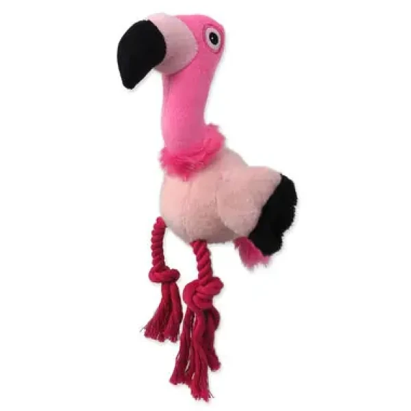 Dog Fantasy Hračka - Silent Squeak plameňák růžová 27cm (454-307504)