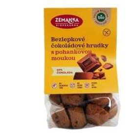 Biopekárna Zemanka bezlepkové čokoládové bio hrudky s pohankou 100 g BIO