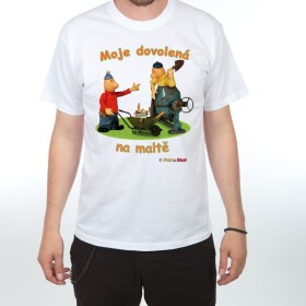 Divja.cz Tričko - Pat a Mat Moje dovolená