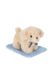 Konges Sløjd Hračka mazlíček v přepravce Cat / Bunny / Dog Bunny, krémová barva, plast, textil