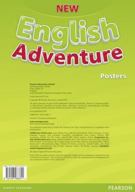New English Adventure Posters Anne Worrall