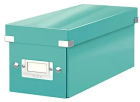 Leitz Box na CD Click-N-Store ledově modrý