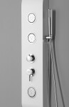 AQUALINE - YUKI sprchový panel 210x1450 bílá SL290