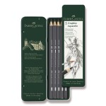 Faber-Castell Castell 9000 Akvarelová sada 5 ks, kovová krabička