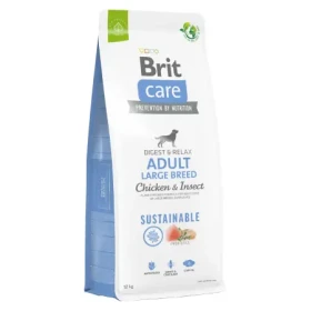 Brit Care Sustainable Adult Large Breed Chicken & Insect 12 kg