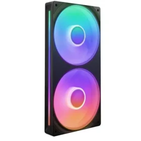 NZXT F240 RGB CORE černá / 2x 120mm / Fluid Dynamic Bearing / 30 dB @ 2400 RPM / 75.12 CFM / 4-pin PWM + 4-pin rgb (RF-U24HF-B1)