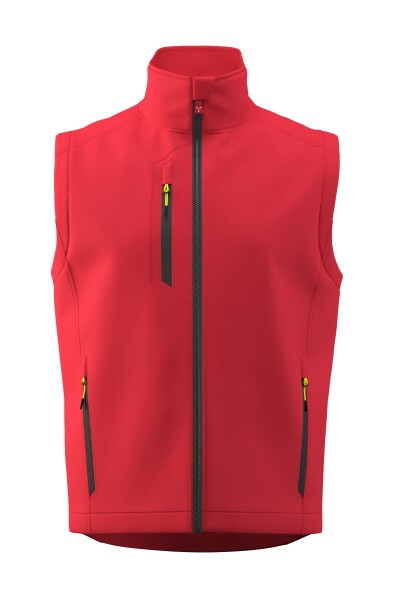 Pánská zateplená softshellová vesta Payper CREEK PAD Barva: Zelená Lesní/ Černá, Velikost: 4XL (S007700489070574XL)