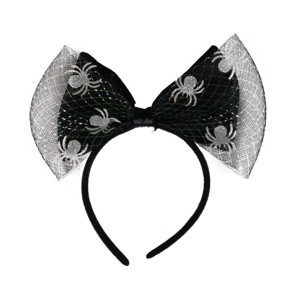 Rappa Čelenka mašle s pavouky halloween