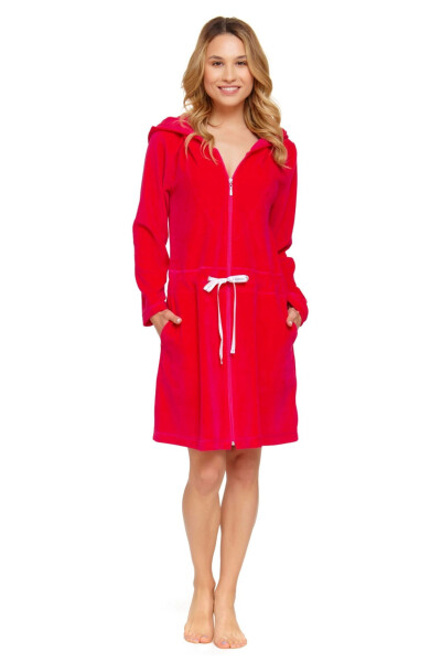 Dámský župan 1008 red plus - Doctornap malinová 3XL