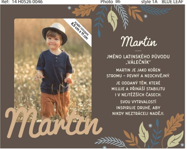 46_Fotorámeček se jménem_Martin - Albi