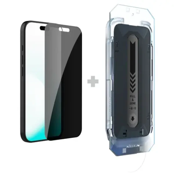 Nillkin Tvrzené Sklo 0.25mm Guardian 2.5D pro Apple iPhone 17 Pro Max Black (s aplikátorem) (57983127541)