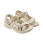 Lee Cooper dámské boty na suchý zip sandály na léto na pláž light beige cream dámské 37