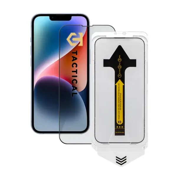 Tactical Impact Barrier for Rookies Ochranné sklo pro Apple iPhone 13/13 Pro/14 / Instalační rámeček (57983122319)