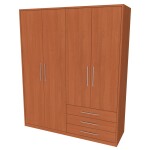 Nábytek Mikulík Sestava skříně AIDA 1+2+rám
