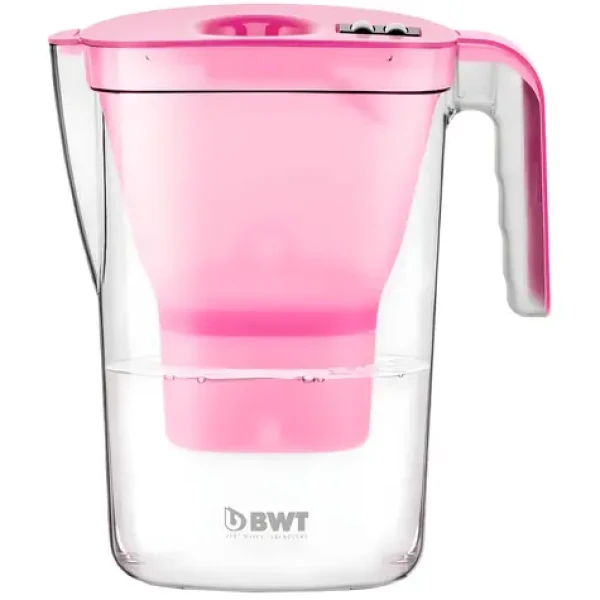 BWT VIDA MEI růžová / Filtrační konvice / 2,6 l / 1x filtr / mechanický ukazatel výměny filtru (100001090336)