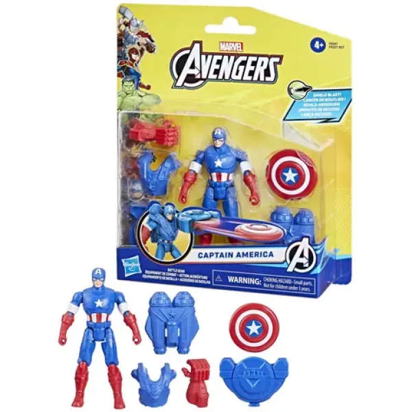 Hasbro Avengers Battle Gear Kapitán Amerika figurka