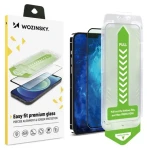 Wozinsky Premium Glass s instalačním rámečkem černá / Ochranné sklo / Apple iPhone 14 Plus / 9H