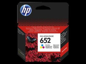 HP 652 originální inkoustová kazeta tříbarevná F6V24AE