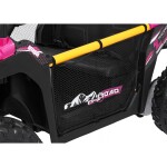 Mamido Dětské elektrické autíčko Buggy UTV Speed 24V růžové